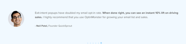 Characteristics of a Lead Generating Website - OptinMonster Testimonial 2.png